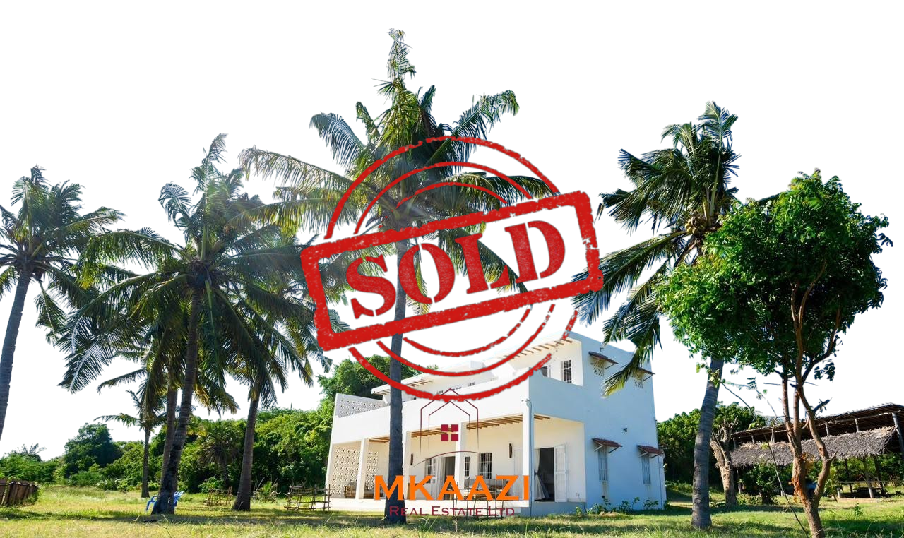 4 Bedroom Villa For Sale On Two Acres Next To Sabaki River Malindi