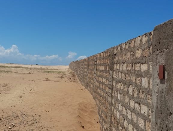 Beachfront Quarter acres plots for sale in Mambrui
