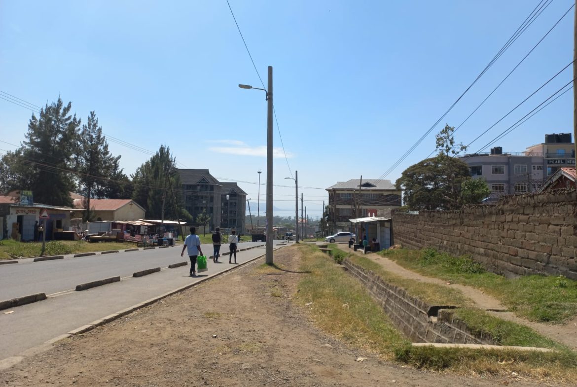 Two Quarter acres for sale at Area 58 in Nakuru.