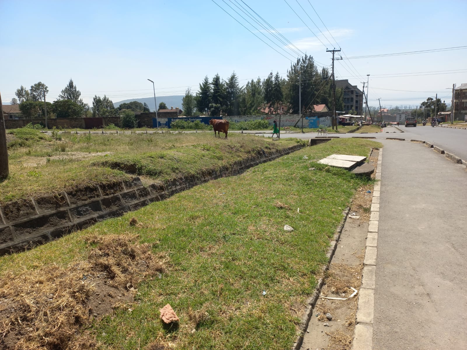 Two Quarter acres for sale at Area 58 in Nakuru.