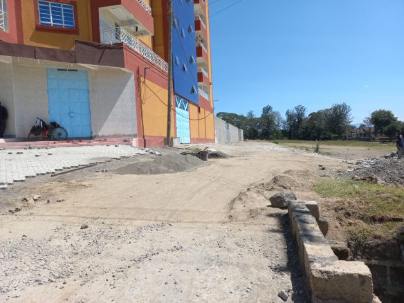 Two Quarter acres for sale at Area 58 in Nakuru.