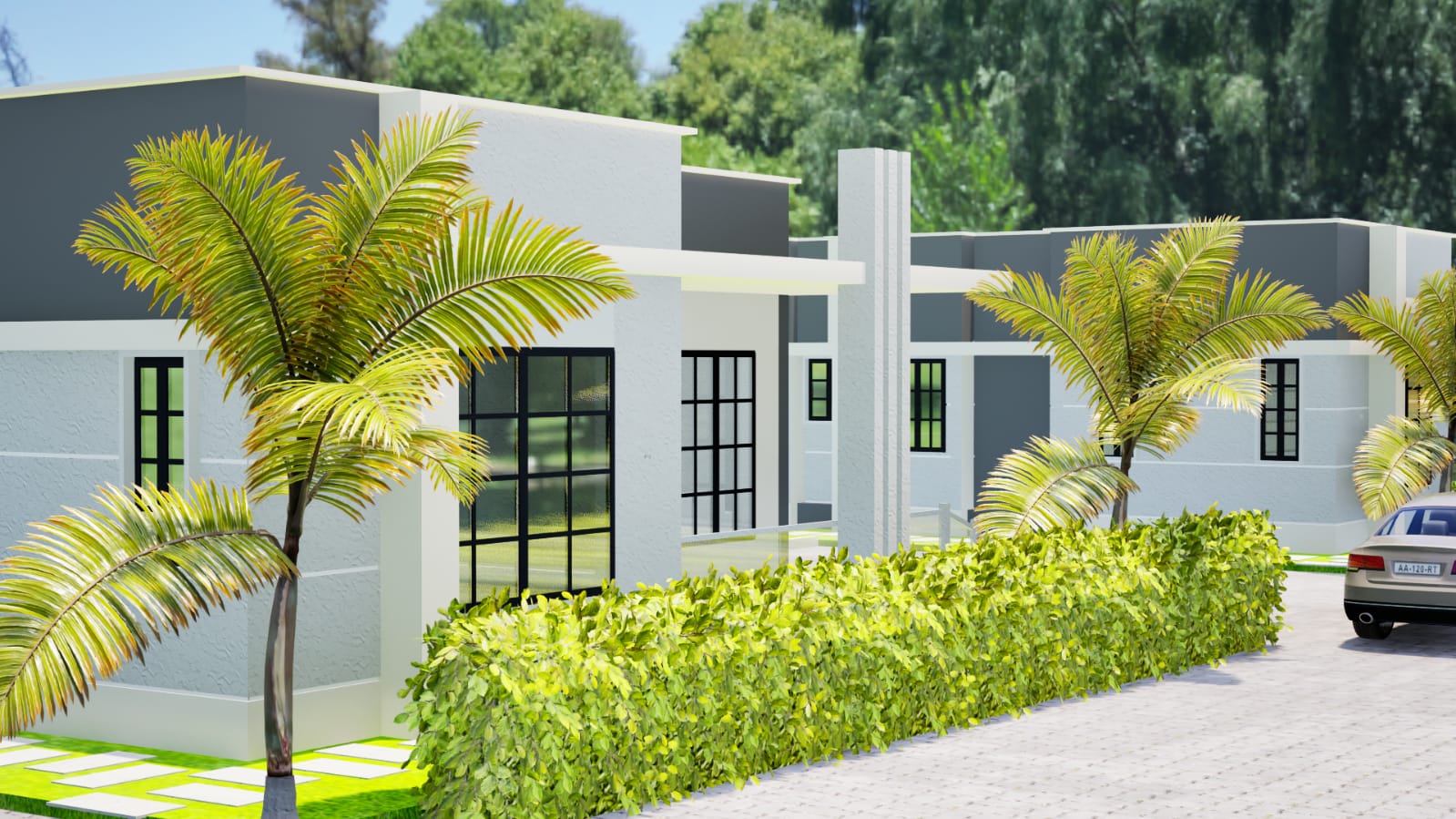 Konak Homes , stylishly designed modern bungalows for sale in Juja