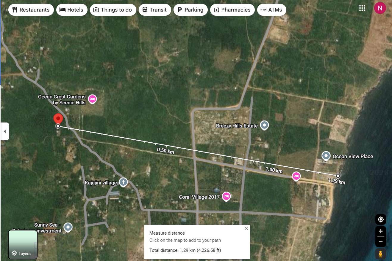 Half Acre freehold for sale in Mayungu, Malindi