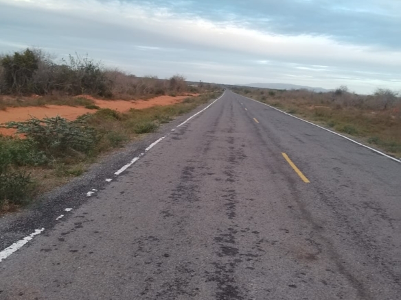 8 Acres with road frontage for sale in chakama