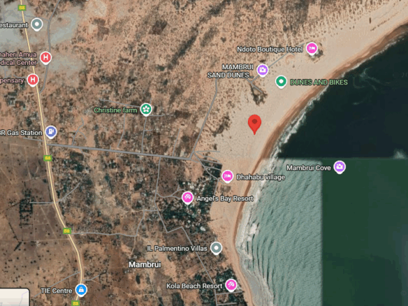 Angels bay beachfront land for sale