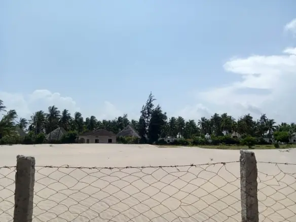 Beachfront plots for sale in mambrui