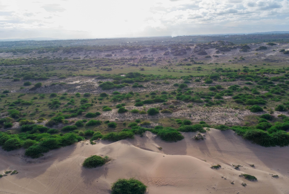 4 acres on the beach for sale in Malindi Sabaki Bridge