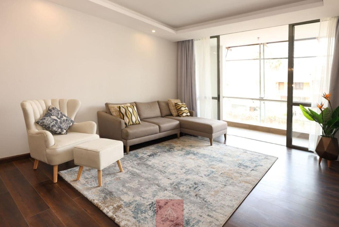 Luxurious 3br plus sq apartment for rent in Kileleshwa