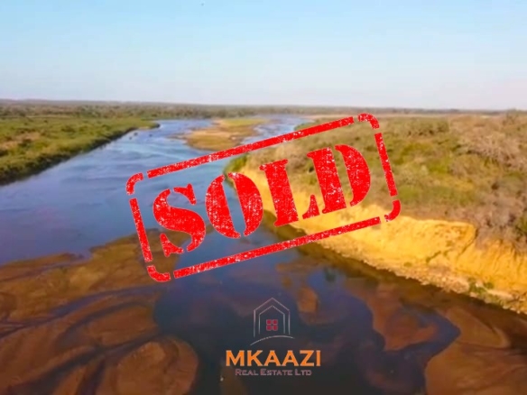 55 Acres of Prime Riverfront Land For Sale in Malindi, Marikano