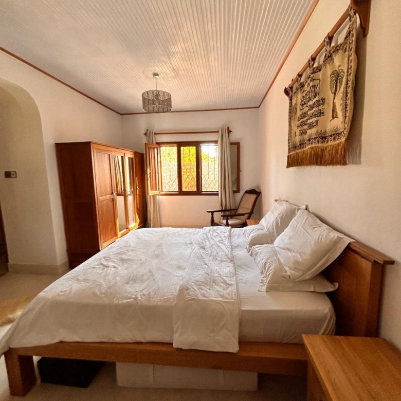 Private 3-bed bungalow + pool in Kilifi — 7 mins to the beach. KES 30k/night