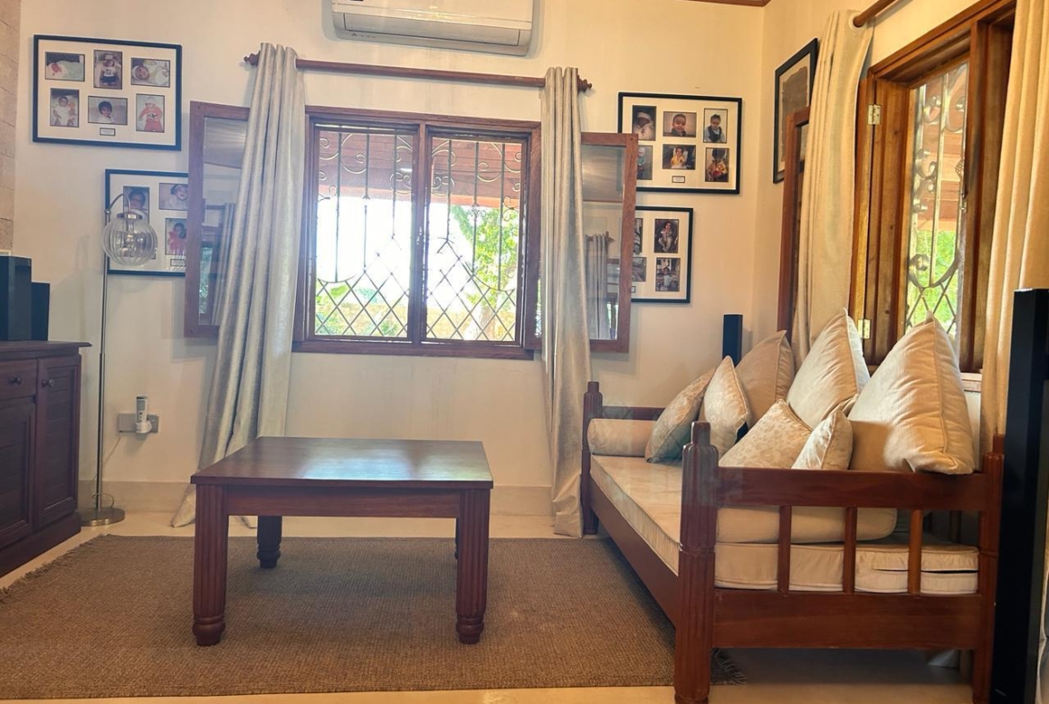 Private 3-bed bungalow + pool in Kilifi — 7 mins to the beach. KES 30k/night