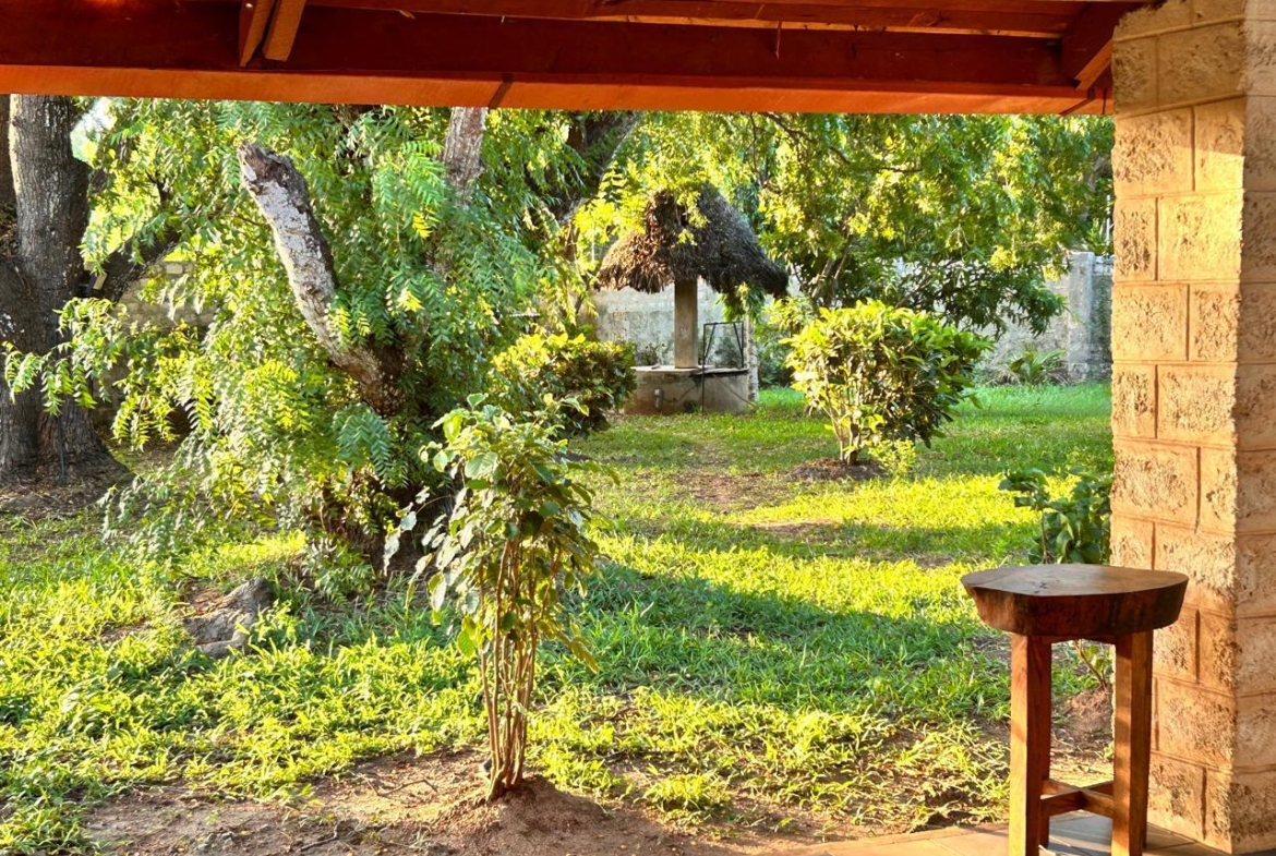 Private 3-bed bungalow + pool in Kilifi — 7 mins to the beach. KES 30k/night