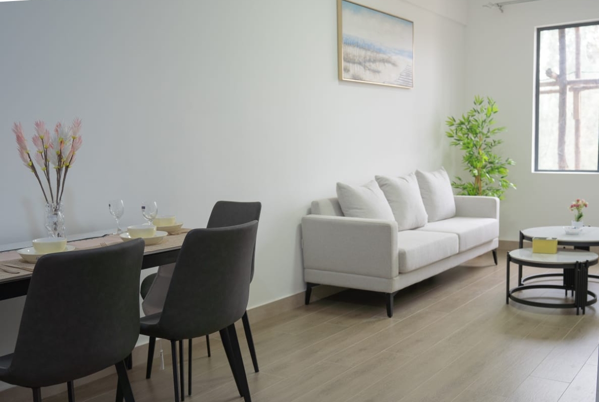 Fully Furnished Studio Apartment for Sale in Juja | Single-Bed Layout