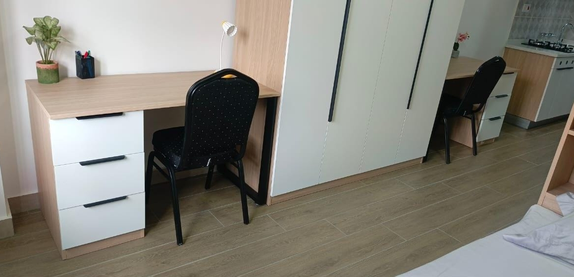 Studio, Double Bed (25 sqm): KES 2,400,000