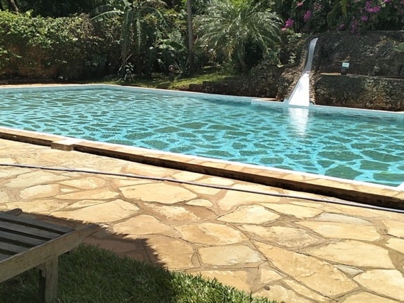 3 bedroom villa for sale, Tamarind Cove villa, Casuarina Road villa, private pool, renewed Makuti roof, fully furnished villa, gated community