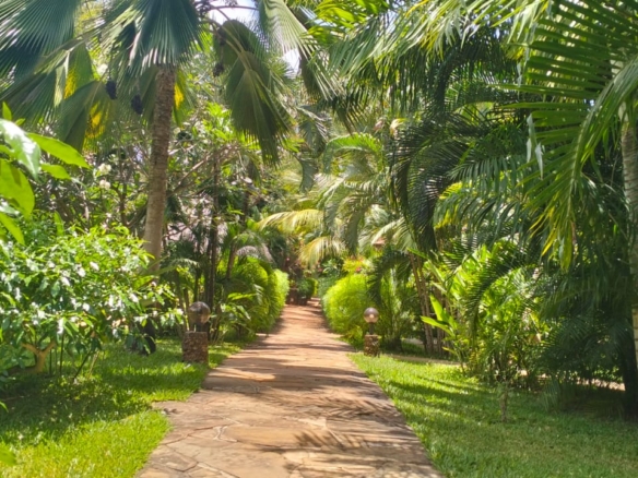 3 bedroom villa for sale, Tamarind Cove villa, Casuarina Road villa, private pool, renewed Makuti roof, fully furnished villa, gated community