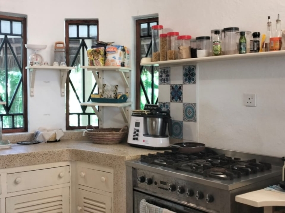 3 bedroom villa for sale, Tamarind Cove villa, Casuarina Road villa, private pool, renewed Makuti roof, fully furnished villa, gated community