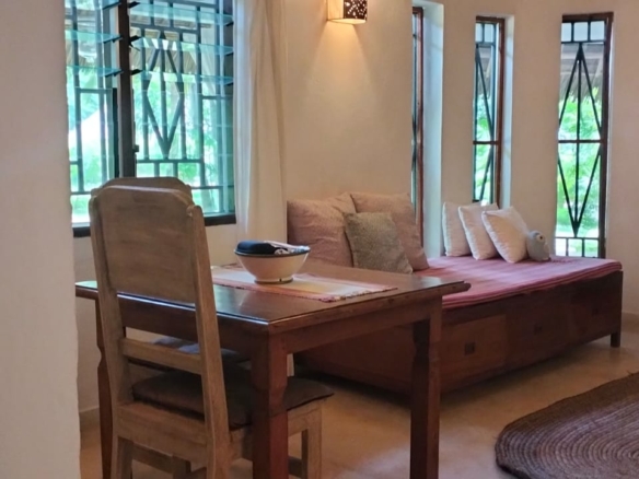 3 bedroom villa for sale, Tamarind Cove villa, Casuarina Road villa, private pool, renewed Makuti roof, fully furnished villa, gated community