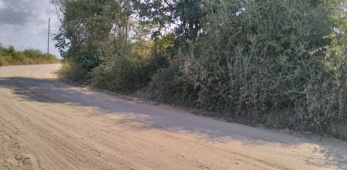 4.86 acres in Mazeras (Bonje), 1.2km off Mombasa Road. Solid rock, all-weather access, 3-phase power, panoramic Port Reitz views. Asking KSh 30.2M. Contact Mkaazi.