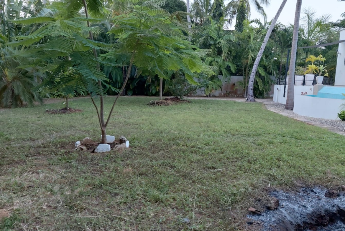 Luxury U-Shaped 4-Bedroom Home in Watamu | ½ Acre, Infinity Pool, 5-Car Garage & Private Garden – KES 42M