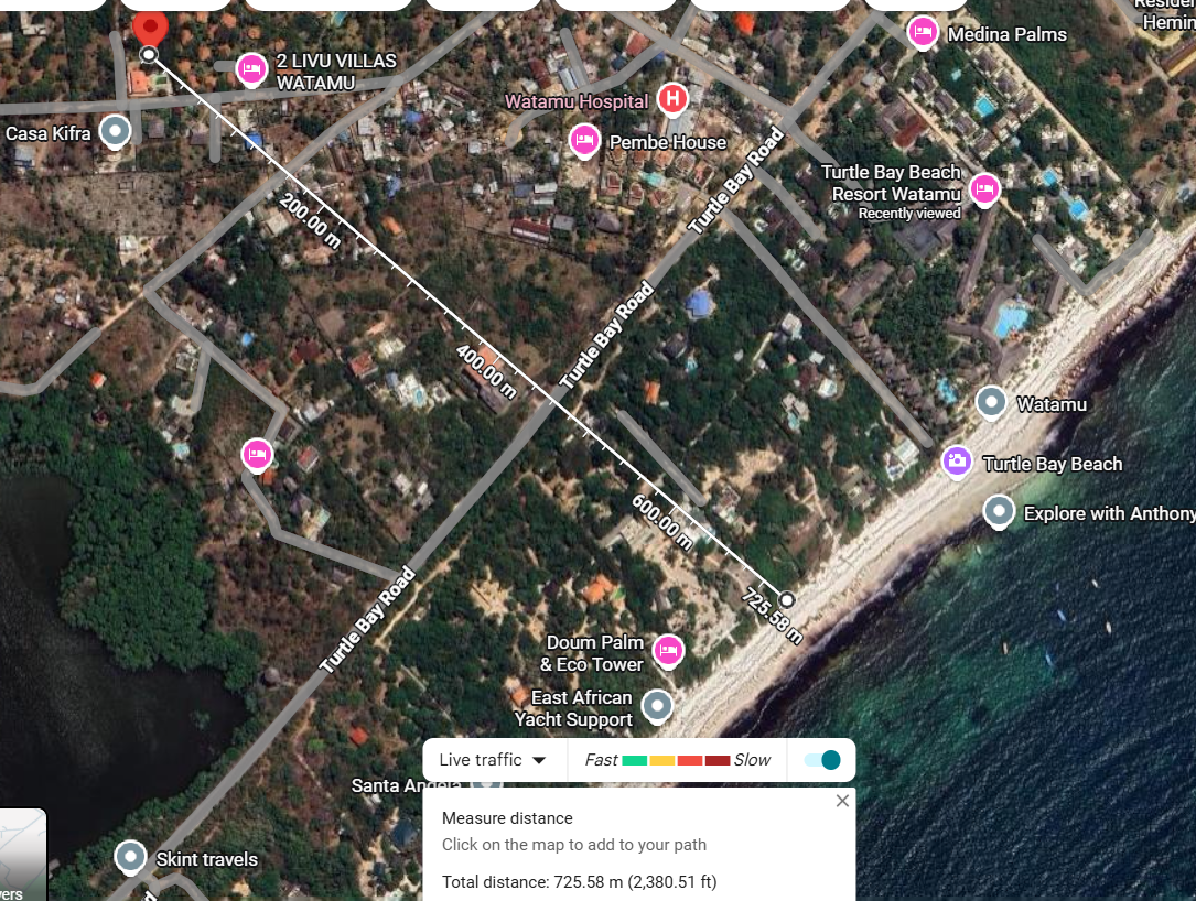 1.073 Acres for sale in Watamu