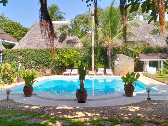 RIZIKI YANGU — a private 5-bedroom luxury villa in Casuarina Beach, Malindi. Sleeps 12; pool, rooftop terrace, in-house chef. From KES 30,000/night. Minimum 3 nights. Viewings by appointment.
