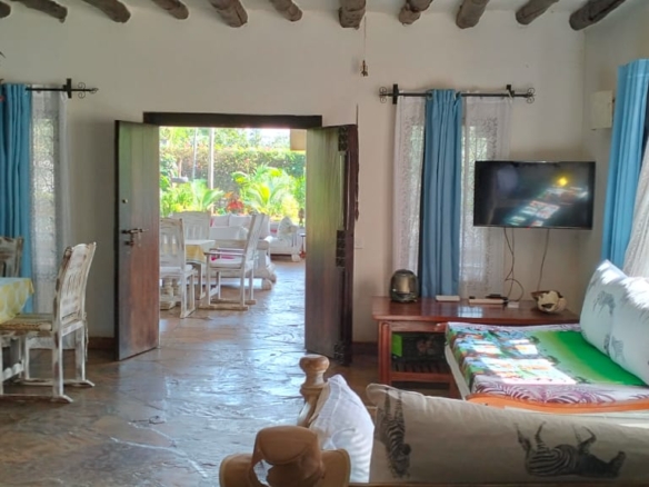 Exceptional short-stay villa for corporate retreats and private events. 5 ensuite bedrooms, pool, rooftop terrace and dedicated in-house chef. Contact Mkaazi Real Estate for packages and viewings.