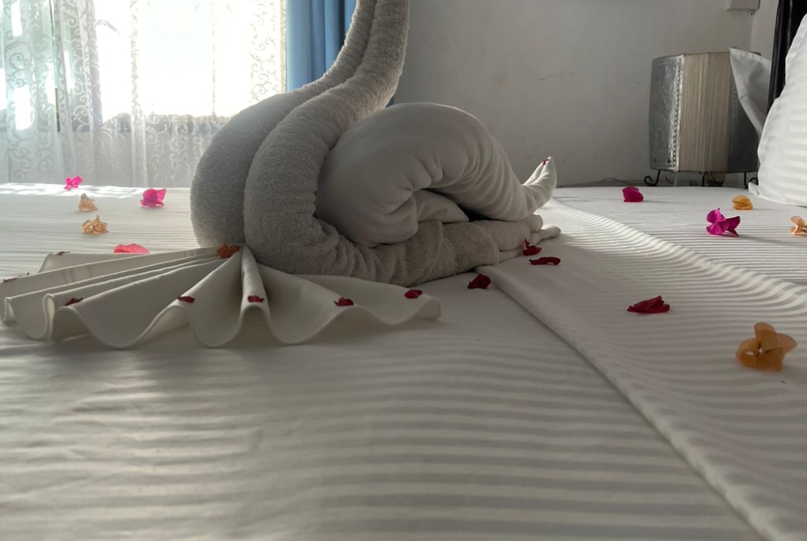 Exceptional short-stay villa for corporate retreats and private events. 5 ensuite bedrooms, pool, rooftop terrace and dedicated in-house chef. Contact Mkaazi Real Estate for packages and viewings.