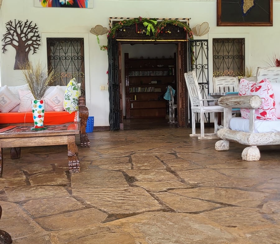 Exceptional short-stay villa for corporate retreats and private events. 5 ensuite bedrooms, pool, rooftop terrace and dedicated in-house chef. Contact Mkaazi Real Estate for packages and viewings.