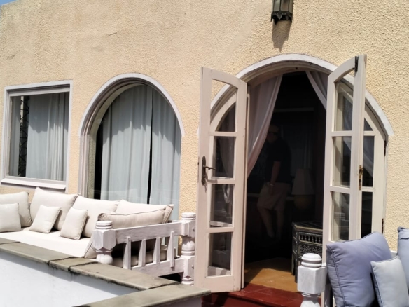 For Sale: Furnished 4BR Moroccan-style beachfront villa on Silversands Beach, Malindi. Ocean-view Jacuzzi, pool, DSQ, art-filled garden. USD 500K.