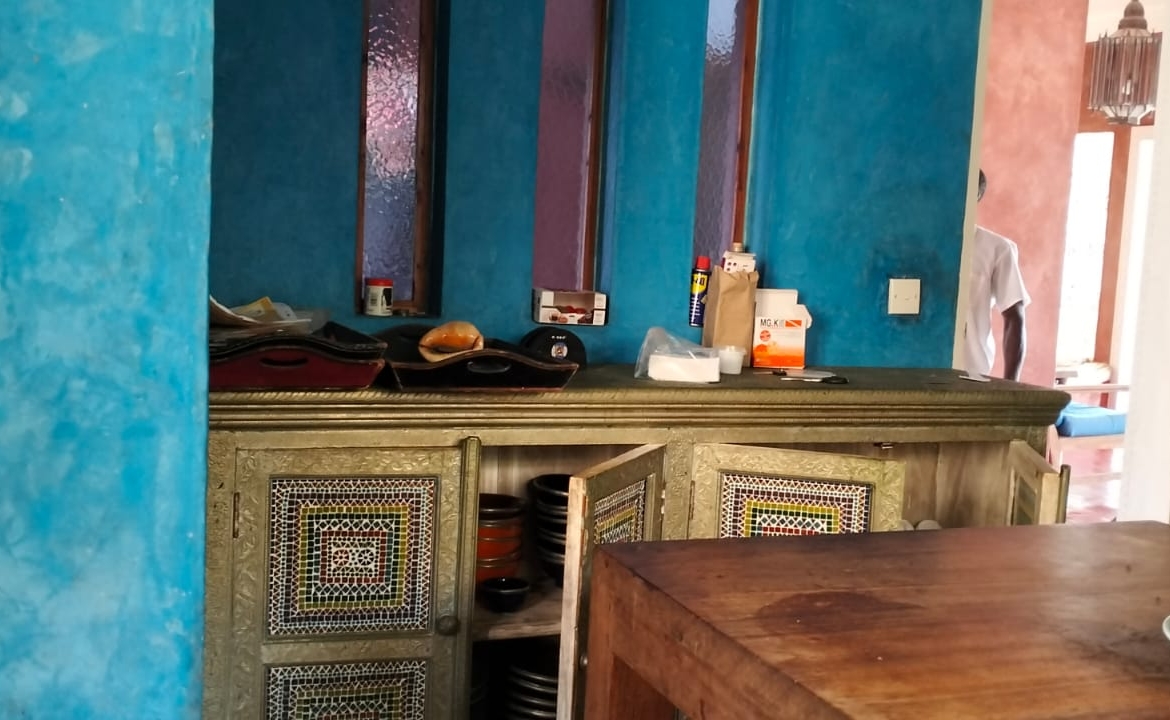 For Sale: Furnished 4BR Moroccan-style beachfront villa on Silversands Beach, Malindi. Ocean-view Jacuzzi, pool, DSQ, art-filled garden. USD 500K.