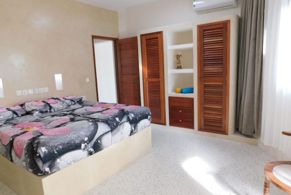 Stay in fully furnished 1 & 2-bedroom Marine Park Watamu apartments. Ocean-view balconies, pool, daily rates from KES 11,000/night.