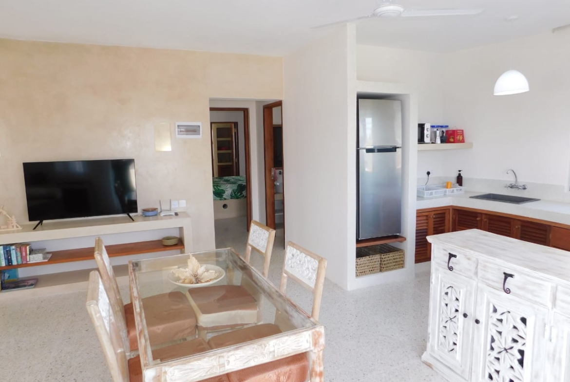 Stay in fully furnished 1 & 2-bedroom Marine Park Watamu apartments. Ocean-view balconies, pool, daily rates from KES 11,000/night.