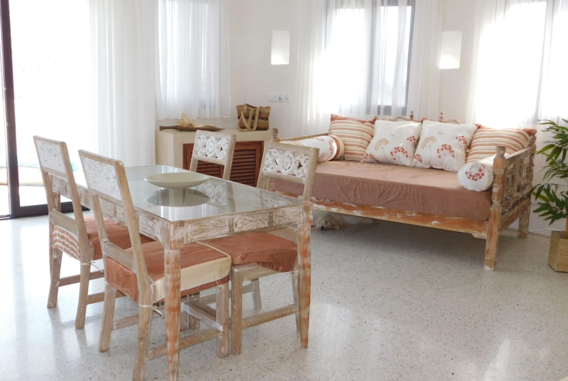 Stay in fully furnished 1 & 2-bedroom Marine Park Watamu apartments. Ocean-view balconies, pool, daily rates from KES 11,000/night.