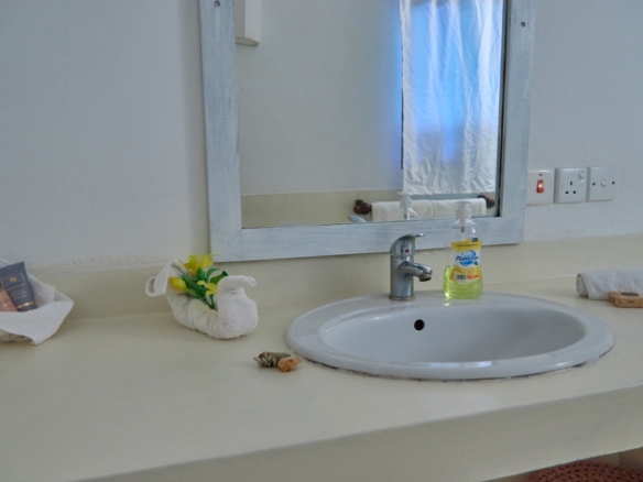 Fully furnished 2-bedroom duplex cottage for sale at Park Marine Villas, Silversands Road Malindi. Each floor has a bedroom. Steps to beach, 2 pools. €125,000.