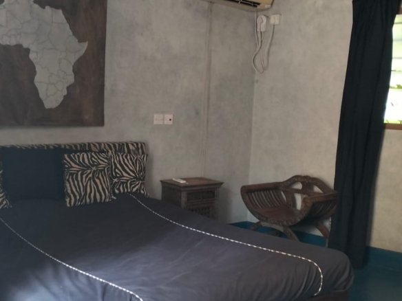 For Sale: Furnished 4BR Moroccan-style beachfront villa on Silversands Beach, Malindi. Ocean-view Jacuzzi, pool, DSQ, art-filled garden. USD 500K.