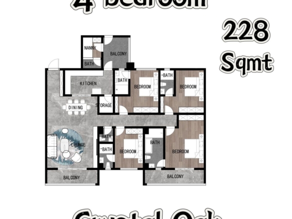 Crystal Oak Residency Nairobi, Luxury Apartments Kileleshwa, Nairobi Real Estate, Buy Apartment Kileleshwa, 3BR 4BR 5BR Apartments Nairobi, Urban Luxury Homes Kenya, Nairobi Property Investment, Modern Apartments Kileleshwa