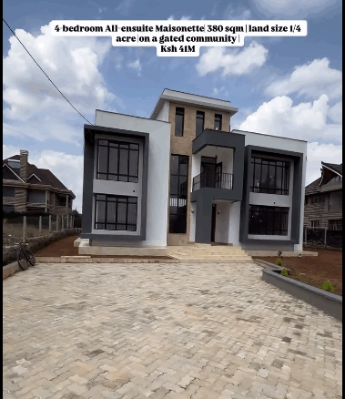 Ruiru property for sale, 4 bedroom house Ruiru, ensuite home Ruiru, Accountants Garden Estate, family home Ruiru, KSh 41,000,000, 350 sqm house Ruiru, gated community Ruiru