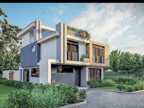 “Luxury 88 Kikuyu Townhouses with modern architecture and landscaped gardens”