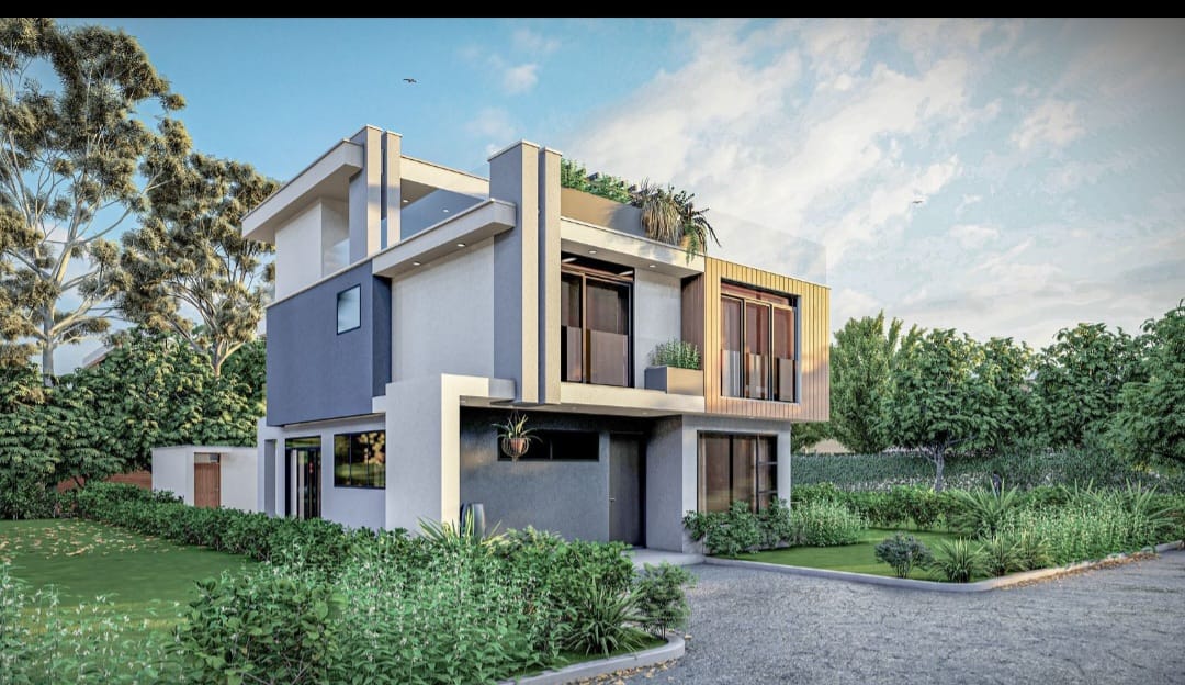 “Luxury 88 Kikuyu Townhouses with modern architecture and landscaped gardens”