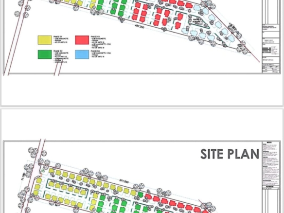 Modern two-level villas at Elimi Meadow Villas along Gataka Road in Karen featuring 3, 4, and 4 bedroom plus DSQ options with elegant contemporary design.