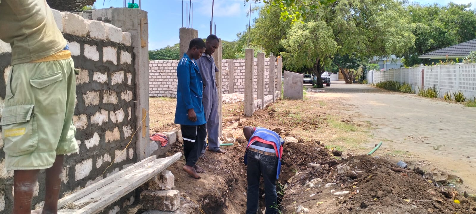 “Gated half-acre plot for sale inside Fahari Residence, Malindi – secure and serviced coastal property.”