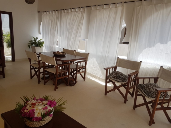 Luxury 2-bedroom apartment directly on Casuarina Beach, Malindi Kenya