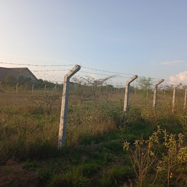 “Aerial view of Lukenya hills and surrounding area showing ¼-acre plot for sale near Daystar University, Machakos County, Kenya.”