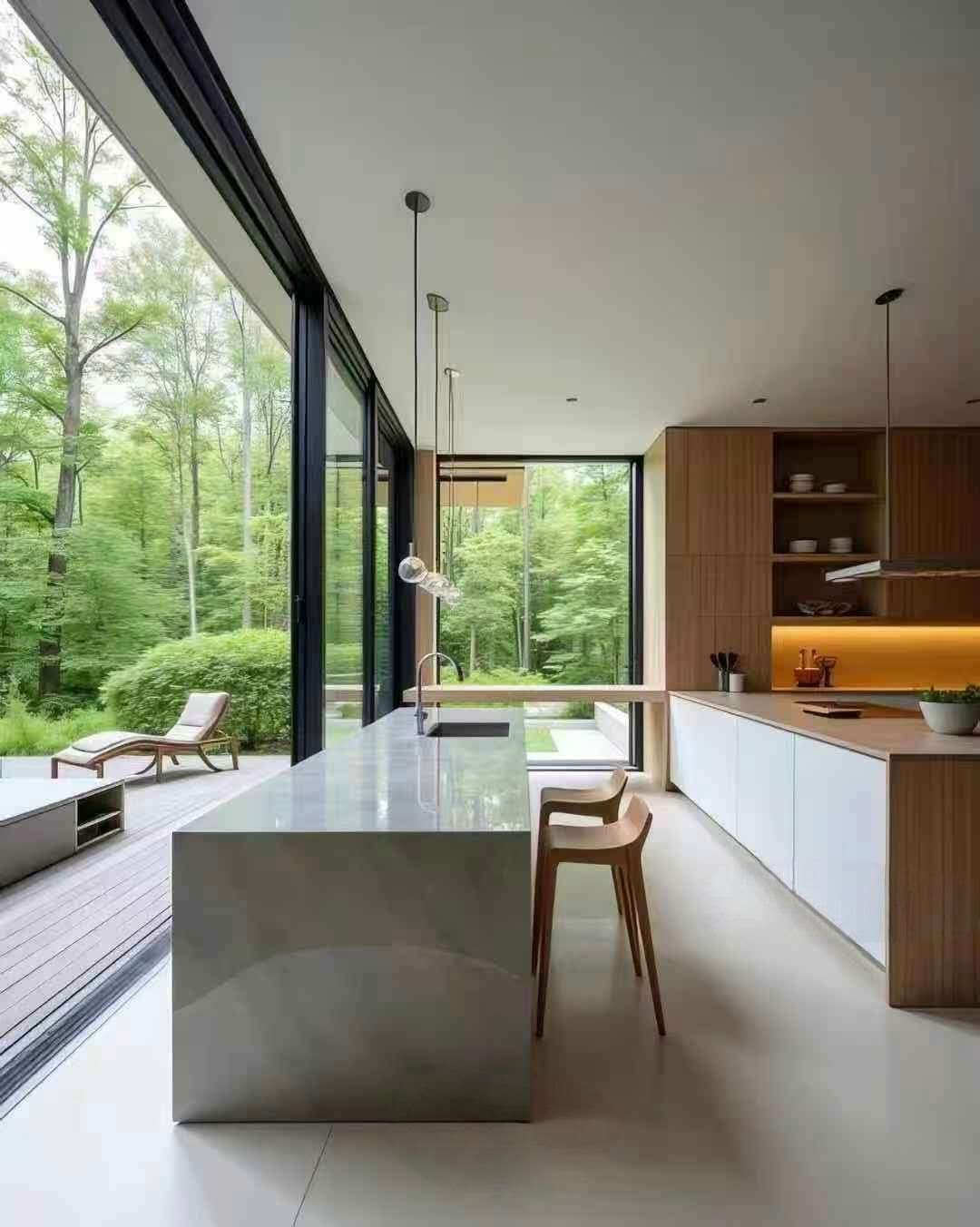 Modern two-level villas at Elimi Meadow Villas along Gataka Road in Karen featuring 3, 4, and 4 bedroom plus DSQ options with elegant contemporary design.