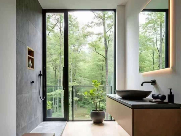 Modern two-level villas at Elimi Meadow Villas along Gataka Road in Karen featuring 3, 4, and 4 bedroom plus DSQ options with elegant contemporary design.