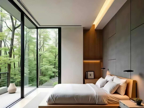 Modern two-level villas at Elimi Meadow Villas along Gataka Road in Karen featuring 3, 4, and 4 bedroom plus DSQ options with elegant contemporary design.