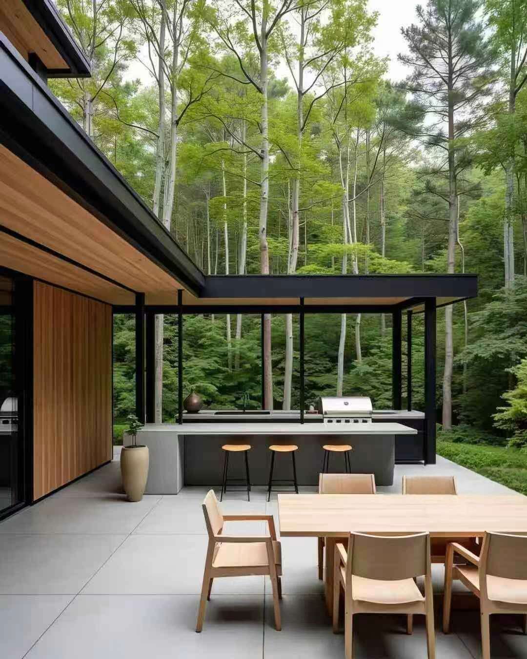 Modern two-level villas at Elimi Meadow Villas along Gataka Road in Karen featuring 3, 4, and 4 bedroom plus DSQ options with elegant contemporary design.