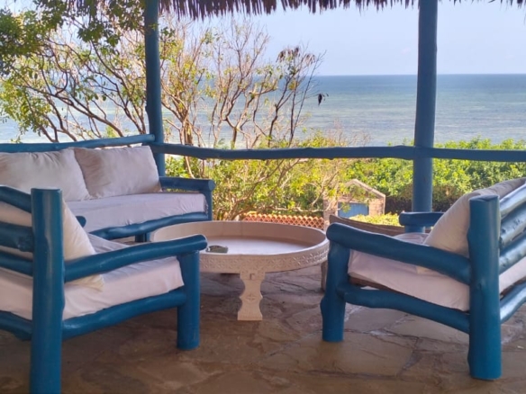 Beachfront Villa on 4.2 Acres for sale on Bofa Beach in Kilifi