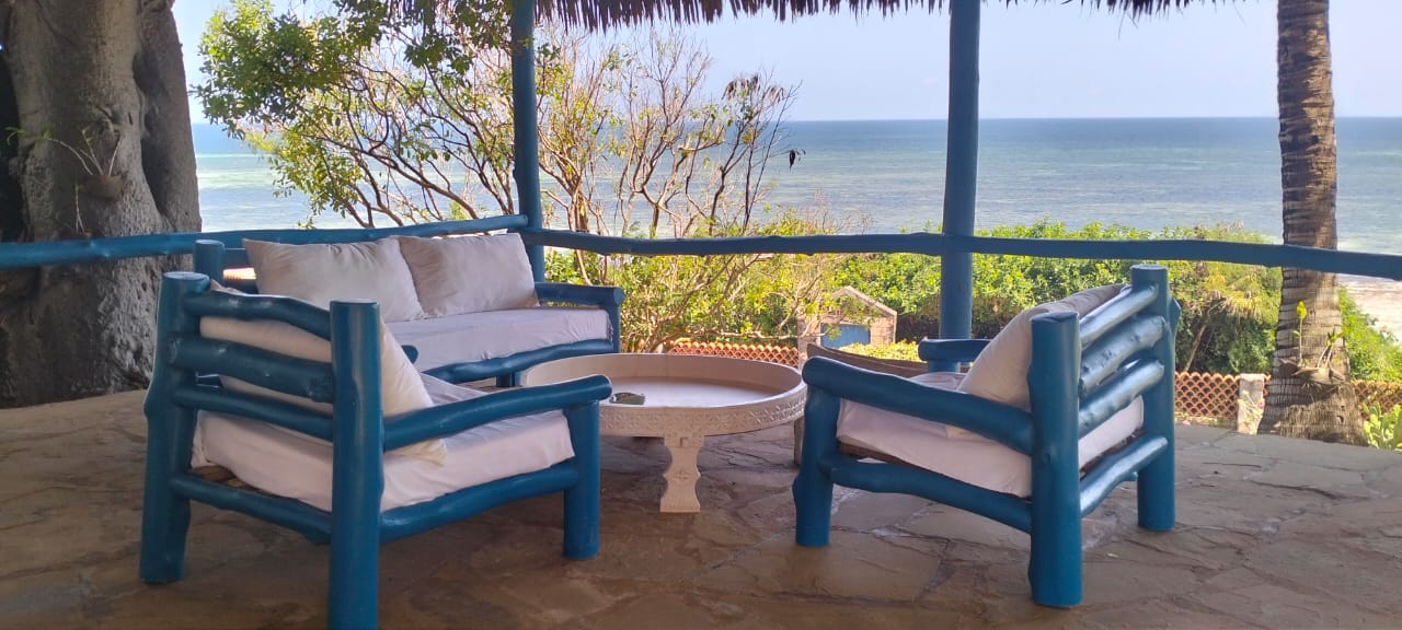 Beachfront Villa on 4.2 Acres for sale on Bofa Beach in Kilifi